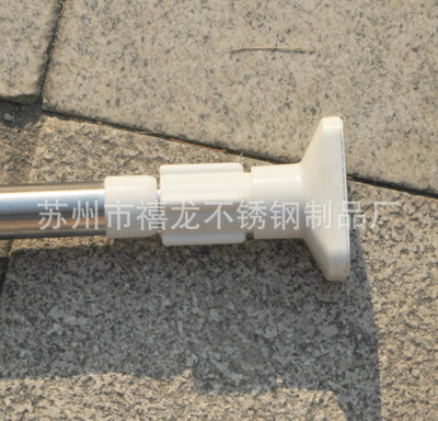 【廠家供應 實用 u型浴簾桿 浴簾桿批發】價格,廠家,圖片,其他水暖衛浴五金,蘇州市禧龍不銹鋼制品廠-